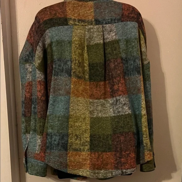BiBi Multicolor Plaid Jacket - Picture 6 of 7